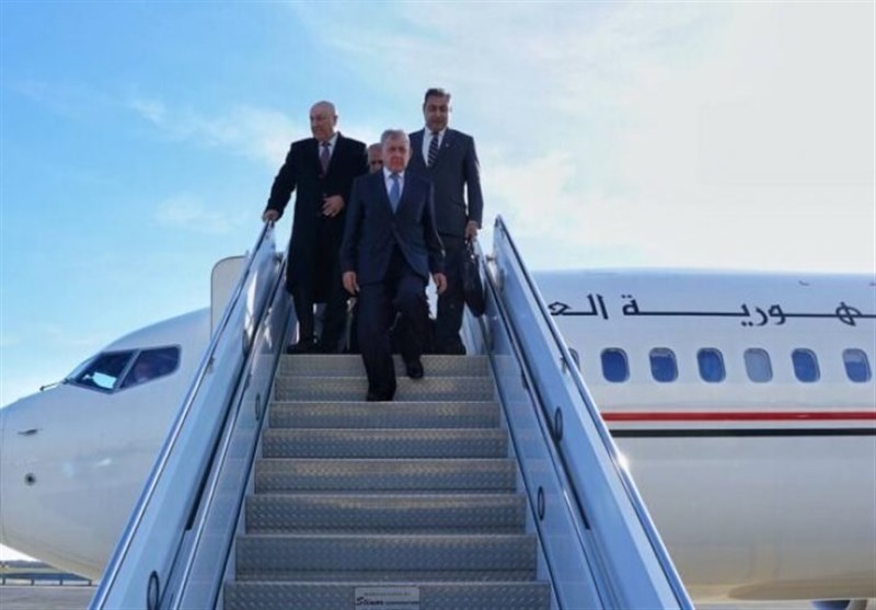رئیس‌جمهور عراق وارد تهران شد!