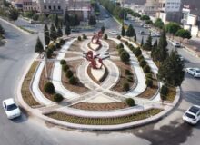 بهسازی میدان ۹ دی رفسنجان