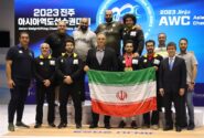 پولاد مردان ایران بر بام آسیا ایستادند