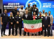 پولاد مردان ایران بر بام آسیا ایستادند