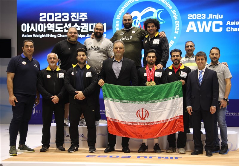 پولاد مردان ایران بر بام آسیا ایستادند