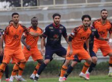بازی فوتبال ملوان و مس رفسنجان