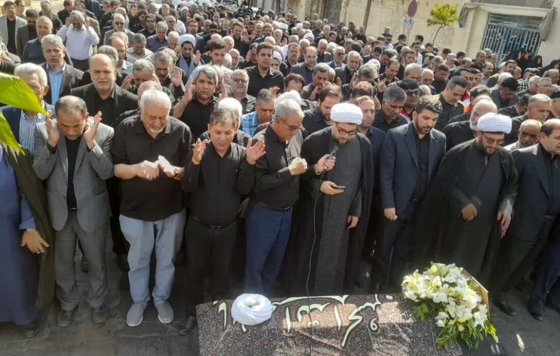 شیخ حسین هاشمیان در زادگاهش به خاک سپرده شد