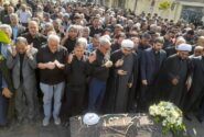 شیخ حسین هاشمیان در زادگاهش به خاک سپرده شد